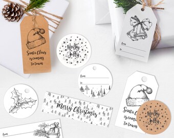 black and white christmas gift tags printable gift tags simple christmas tags modern xmas gift tags christmas printables christmas decor - Decorative Christmas Gift Tags black and white christmas gift tags printable gift tags simple christmas tags modern xmas gift tags christmas printables christmas decor - Decorative Christmas Gift Tags