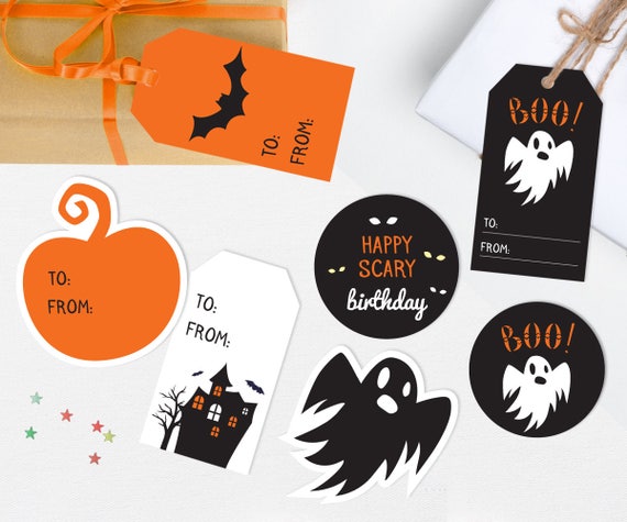 halloween gift tags printable