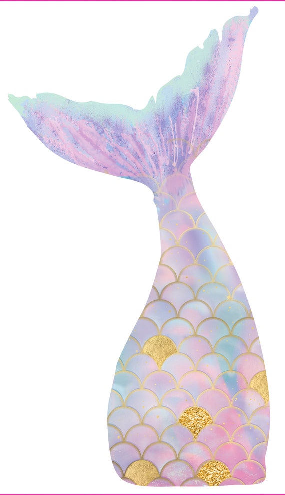 Cut Out Mermaid Tail Printables