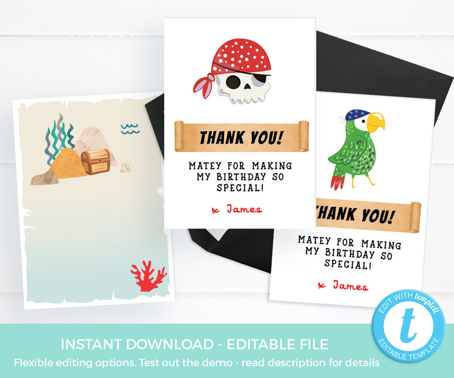 Pirate Party Sign PRINTABLE Pirate Booty Sign INSTANT | Etsy