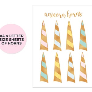 Unicorn Party Games, Printable Pin the Horn on the Unicorn Game Pdf ...