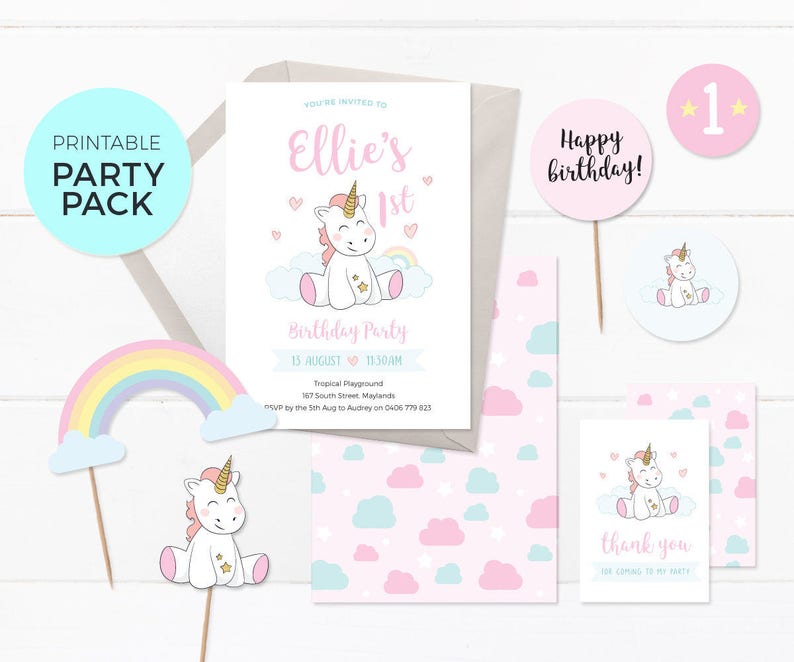 large unicorn cutout printable unicorn cardboard cut out etsy