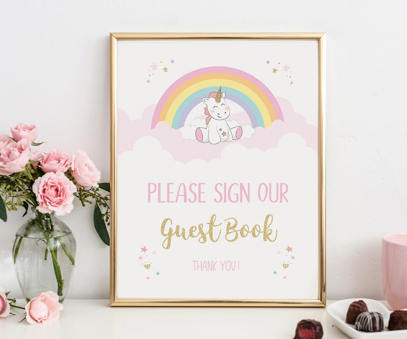 Pin the horn on the unicorn game, PRINTABLE Unicorn games, Unicorn party games, Unicorn birthday games, Unicorn posters, Unicorn horn, 1st image 8