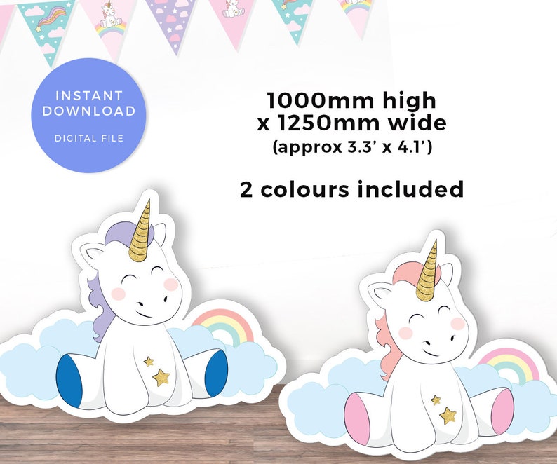 printable unicorn name sign boy unicorn name games boys etsy