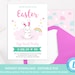 Large Bunny Cutout PRINTABLE Digital Easter Bunny Cardboard - Etsy