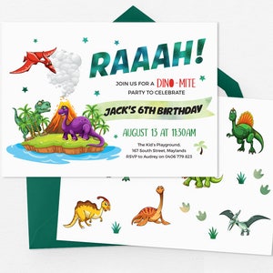 Dinosaur cupcake toppers, Dinosaur labels, Printable dinosaur party labels, Dinosaur cake topper, birthday labels Dinosaur favour bag labels image 6