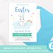 Large Bunny Cutout PRINTABLE Digital Easter Bunny Cardboard - Etsy