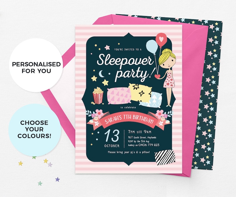 Sleepover invitation printable, Snooze celebration invitations, Sleep occasion invites, Sleepover birthday invites, Pajama social gathering invite pyjama image about Printable Sleepover Invitations identified as Sleepover invitation printable, Snooze bash invitations, Sleep celebration invites, Sleepover birthday invites, Pajama get together invite pyjama