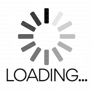 Loading... Load Refresh Tech Technology Computer - Etsy