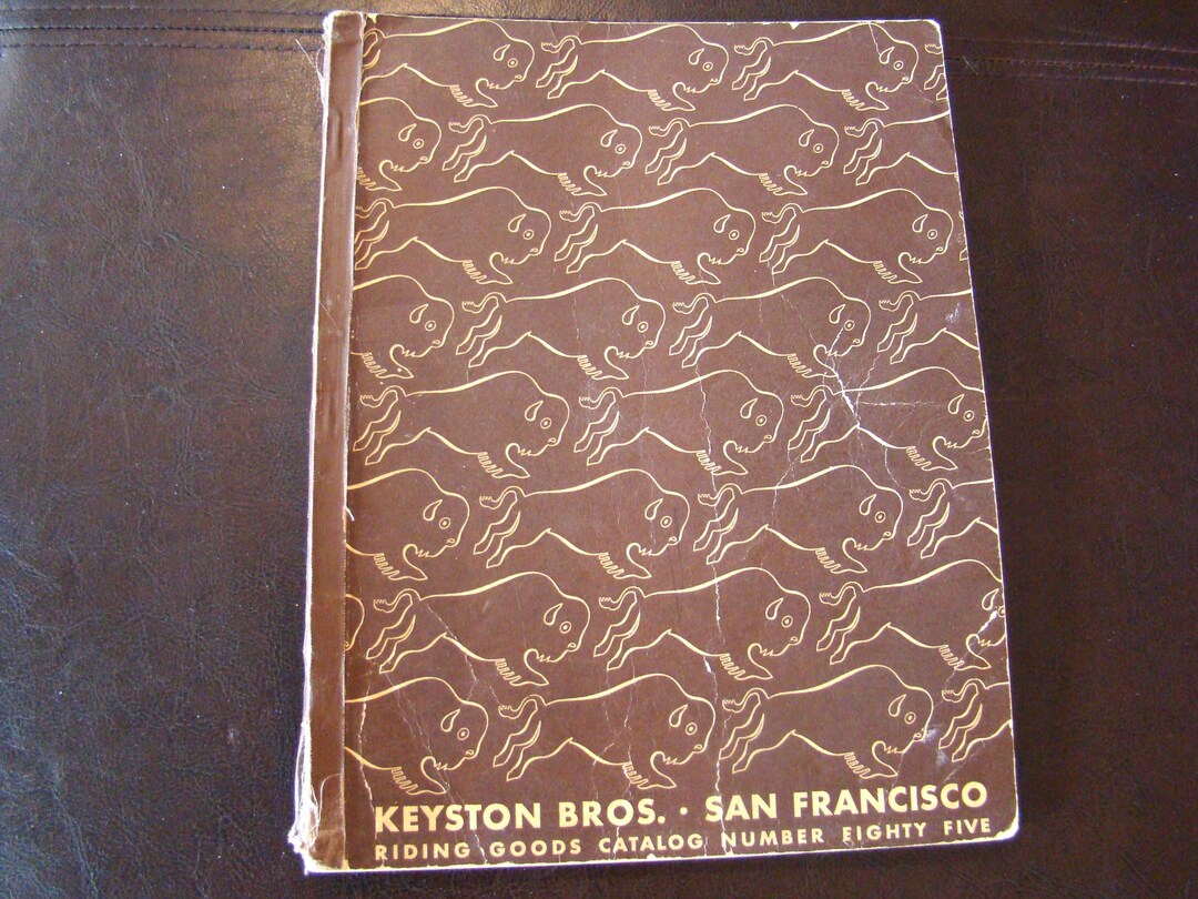 1953 Keyston Bro. San Francisco Saddlery Riding Goods Catalog Number 85