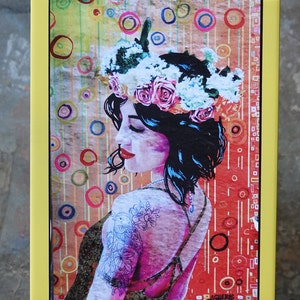 Original Chad Dugas Art.  Fotografía de arte callejero de París.   Industrial Urban Abstract Dorm Wall Art.  Decaimiento hermoso abstracto.  hecho a mano.