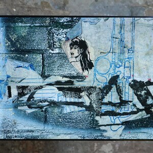 Original Chad Dugas Art.  Fotografía de arte callejero de Nueva York.   Industrial Urban Abstract Dorm Wall Art.   Banksy hermosa decadencia.  hecho a mano. obedecer