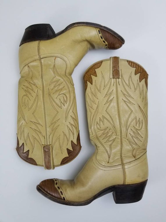 ivory cowboy boots