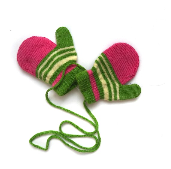 newborn mittens with string