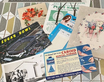 Ephemera Postcard Mystery Pack: 10 Pieces