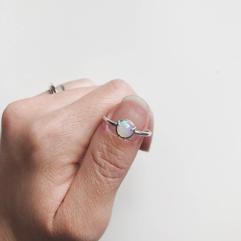 ooak Welo Opal ring