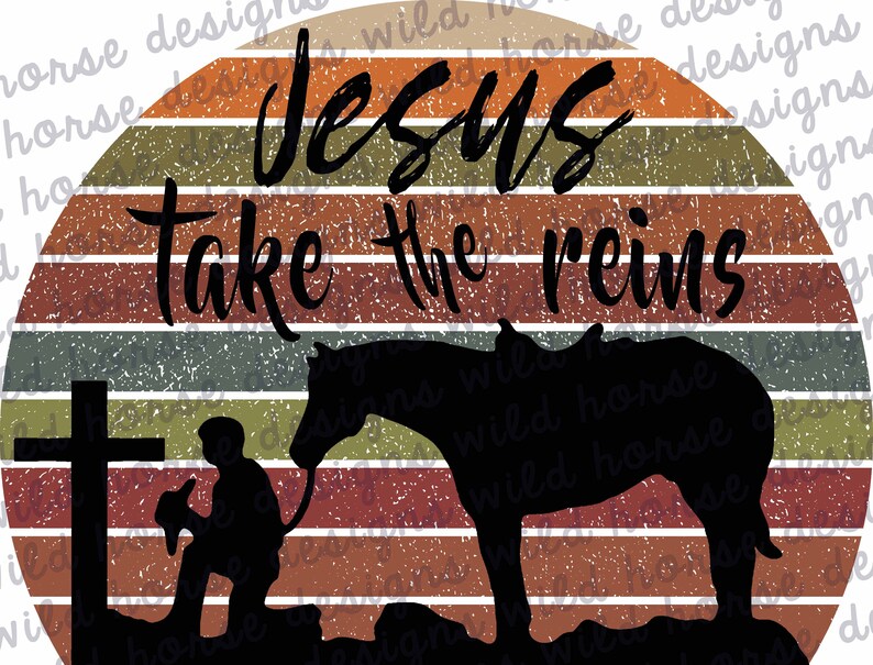 Jesus Take the Reins | Etsy