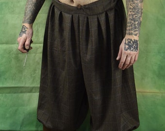 Woolen viking trousers, baggy pants, baggy trousers, Viking baggy pants Hedeby pants