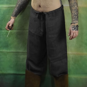 Leinen Wikingerhose, Wikinger Hose