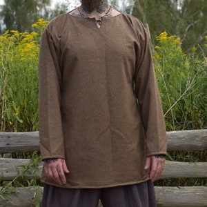 Wikinger Tunika aus reiner Wolle