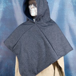 Capucha de lana, capucha vikinga
