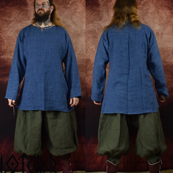 Chemise viking simple en lin