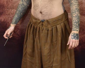 Woolen viking trousers, baggy pants, baggy trousers, Viking baggy pants Hedeby pants