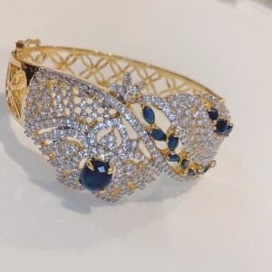 Kubische Zirkonium Manschette Armbänder | Aussage Schmuck |