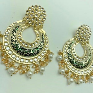 NEW | Hydrabadi Jhumkay Earrings  | fashion handmade jewelry | zevar
