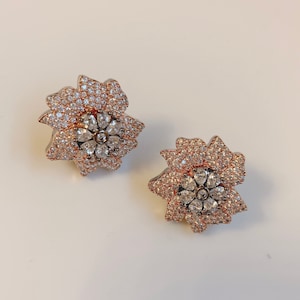 New Cubic Zirconium Stud Earrings