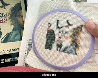 INXS - Kick - Mini Cross Stitch Pattern (Digital Download Only)