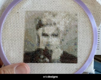 Madonna  - Mini Cross Stitch Pattern (Digital Download Only)