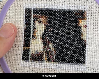 Indigo Girls - IG - Mini Cross Stitch Pattern (Digital Download Only)