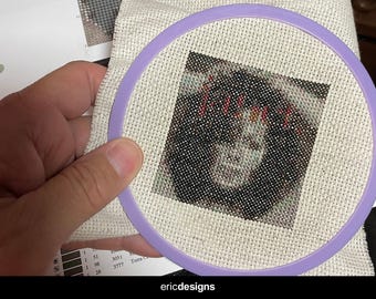 Janet Jackson - Janet - Mini Cross Stitch Pattern (Digital Download Only)