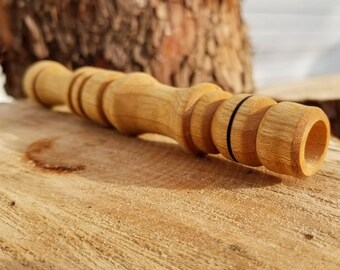 Figured Maple Chillum, maple chillum, chillum for smokers