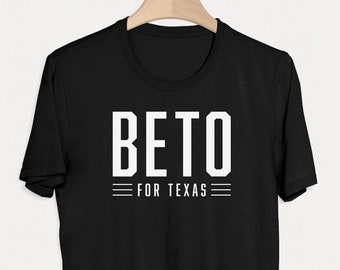 Beto Shirt. Beto O'Rourke for Texas Governor 2022 Premium Black T-Shirt