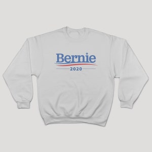 Bernie Sanders Sweater. Bernie Sanders for President 2020 Premium White Sweater image 1