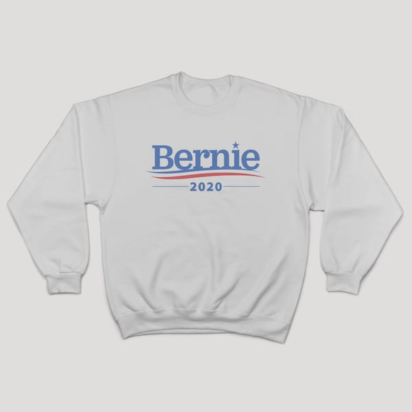 Bernie Sanders Sweater. Bernie Sanders for President 2020 Premium White Sweater