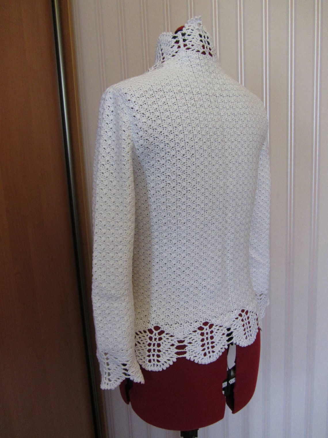 PDF PATTERN Crochet Jacket Pattern Lace Jacket Pattern Etsy Canada