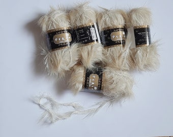 FoxyFur yarn from PERIA, set of 5 skeins