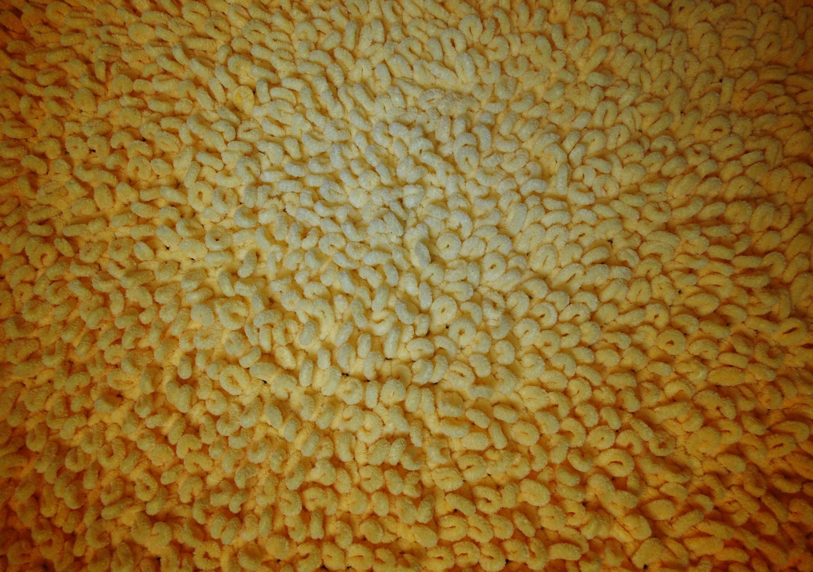 Circle Yellow Fluffy Rug, Warm Soft Rug, Gift for Kids Etsy