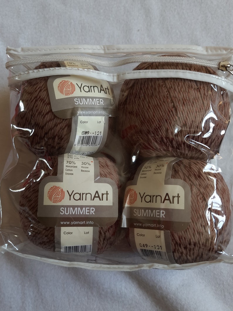 Yarn Yarnart Summer, Hand Knit Cotton Yarn, Turkish Yarn Etsy