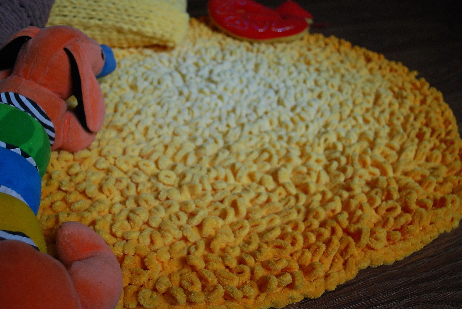 Circle Yellow Fluffy Rug, Warm Soft Rug, Gift for Kids Etsy