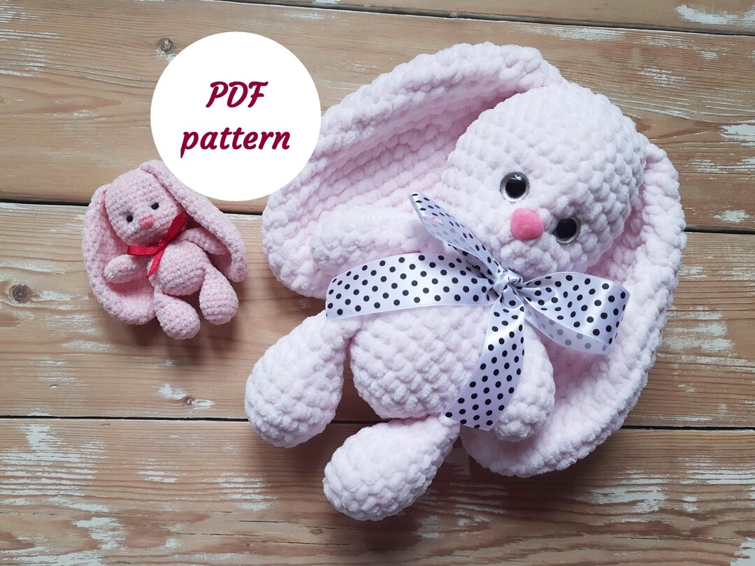 PDF PATTERN Crochet Bunny Toy - Etsy
