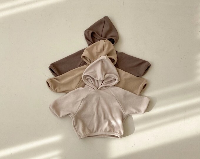 Ribbed Baby Sweats Baby Clothes Ribbed Baby Long Sleeve Top Baby Outfit