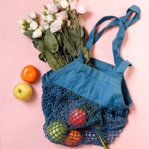 Organic Shopper Tote Bag, Organic Grocery Bag, Sustainable Market Bag, Eco-Friendly Christmas Gift for Sustainable Shopping, Eco Product