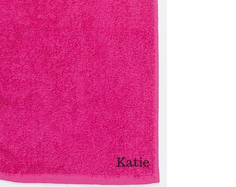 Pink Golf Towel - Ladies Golfing Gift - Golf Gift for Women - Golfer Gift - Monogrammed Golf Towel - Initials Golf Towel - Name Golf Towel