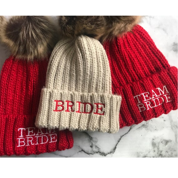 bride winter hat