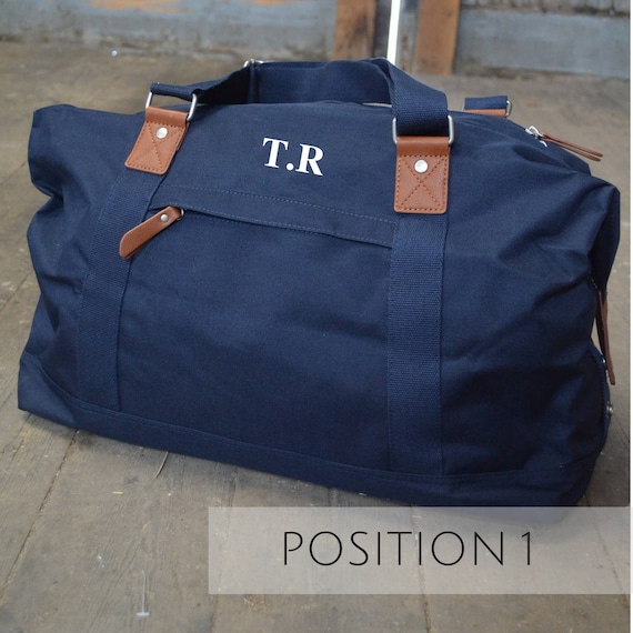 personalised weekend bags