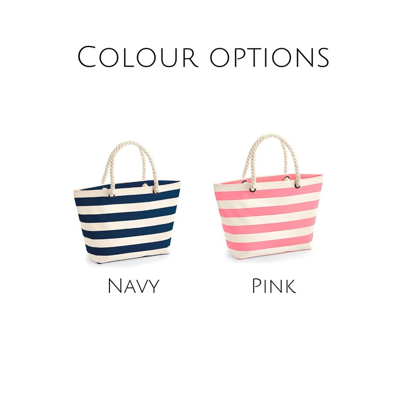 Bridesmaid Personalised Beach Bag Bridal Gift Personalised Gift Hen Beach Bag Bride Beach Bag Custom Beach Bag Holiday Bag
